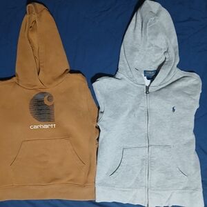 Set Of Boys Carhartt & Polo Hoodies